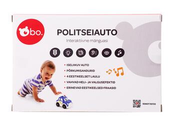 bo. Interactive police car (in Estonian lang.) (8018EE)