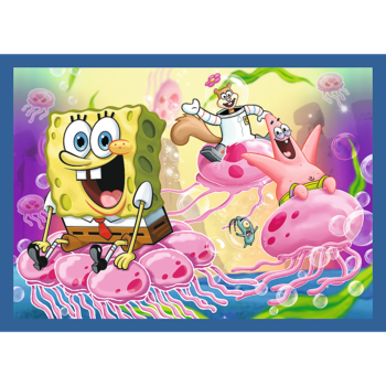TREFL SPONGEBOB Комплект пазлов 4в1 Губка Боб (34674T)