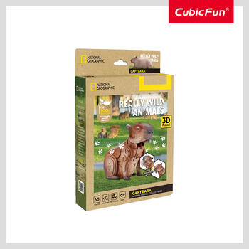 CUBICFUN NATIONAL GEOGRAPHIC 3D пазл «Капибара» (DS1177H)