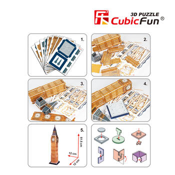CUBICFUN 3D пазл Биг Бэн (C094H)