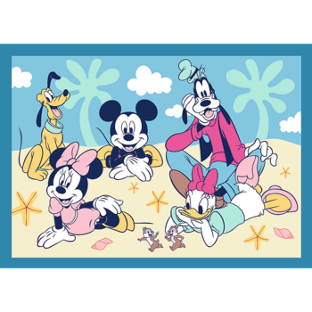 TREFL DISNEY Комплект пазлов 4в1 Микки-Маус (34669T)