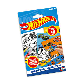 HOT WHEELS Набор для творчества с наклейками (HW85751)