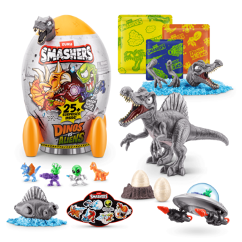 SMASHERS Игровой набор Dinos VS Aliens (74141)