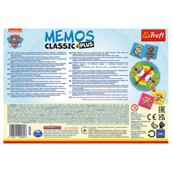 TREFL PAW PATROL Memo Classic Plus (02269T)