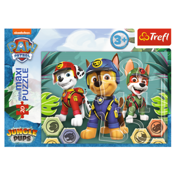 TREFL PAW PATROL Мини-макси пазл Щенячий патруль, 20 шт. (56038T)
