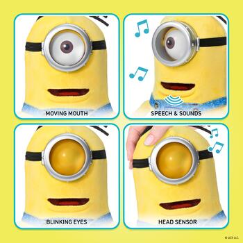 REAL FX MINIONS Palm Puppetronic интерактивная игрушка - Dick (MIN1052)