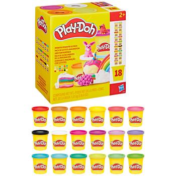 PLAY-DOH масса для лепки Воображение 18 шт (G0522)