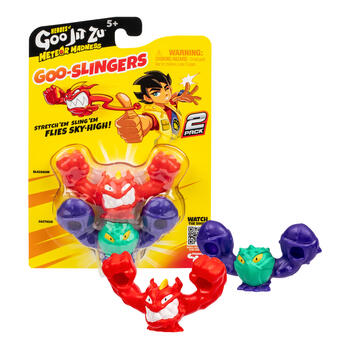 HEROES OF GOO JIT ZU Meteor Madness Goo Slingers двойной набор (43095G)