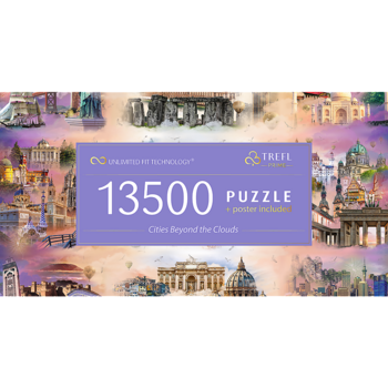 TREFL Prime Puzzle Города, 13500 шт. (81030T)