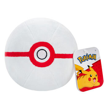 POKEMON W2 плюшевая игрушка Poké Ball, 12 см (PKW3554-2)
