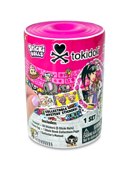 STICKI ROLLS Rokassprādze ar aksesuāriem un uzlīmēm TOKI DOKI, slēgtā iepakojumā (SRTD103)