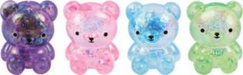 Anti-stresa rotaļlieta smaidošs lācis, 2 gab. (T26668)