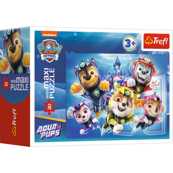 TREFL PAW PATROL Мини-макси пазл Щенячий патруль, 20 шт. (56038T)