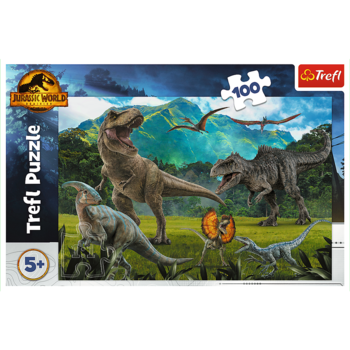 TREFL JURASSIC WORD Пазл Парк юрского периода, 100 эл. (16441T)