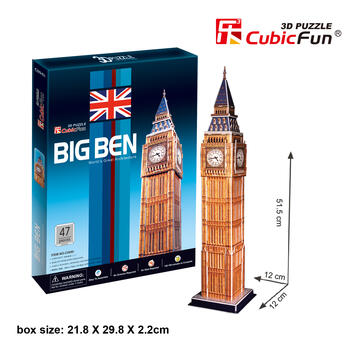 CUBICFUN 3D пазл Биг Бэн (C094H)