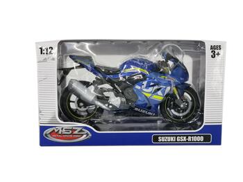 MSZ металлическая модель SUZUKI GSR-R1000 1:12 (68489)