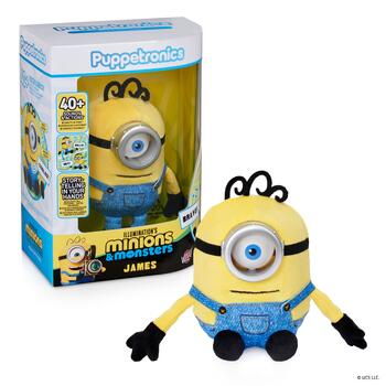 REAL FX MINIONS Palm Puppetronic интерактивная игрушка - James (MIN1051)
