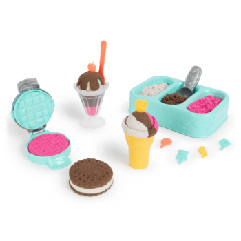 KINETIC SAND Игровой набор Мороженое (без запаха) (6068200)