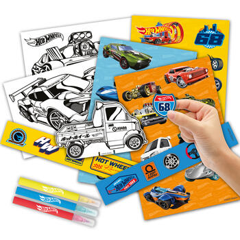 HOT WHEELS Набор для творчества с наклейками (HW85751)