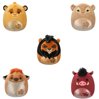 SQUISHMALLOWS The Lion King Plīša rotaļlieta, 25 cm (SQLK10)