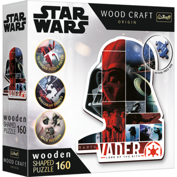 TREFL STAR WARS Пазл из дерева Дарт Вейдер 160 шт. (20190T)