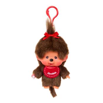 MONCHHICHI брелок Big Head, Девочка, 10 см (204021)