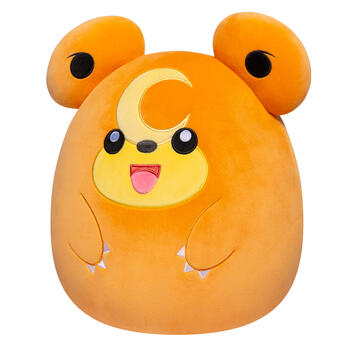 SQUISHMALLOWS Pokemon plīša rotaļlieta Teddiursa, 25 cm (SQPK104B)