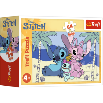 TREFL DISNEY STITCH Puzle Mini, 54 gab. (54220T)