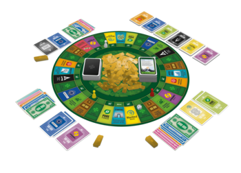 TACTIC Boardgame Money Talks (in Lithuanian lang.) (61240T)
