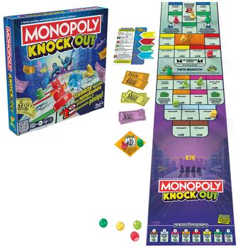 MONOPOLY Boardgame Knockout (In Lithuanian lang.) (F8995LT)