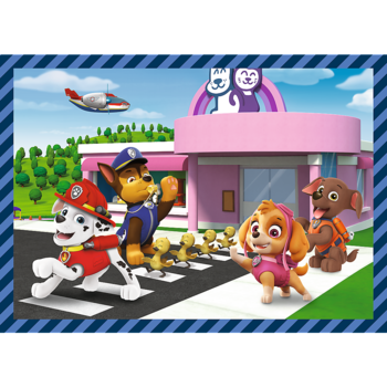 TREFL PAW PATROL Комплект пазлов Щенячий патруль 4в1 (34650T)