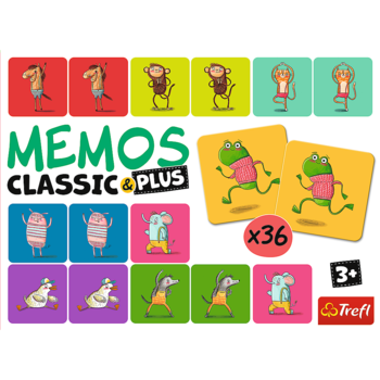 TREFL Memo Classic Plus Skaņas un kustības (02271T)