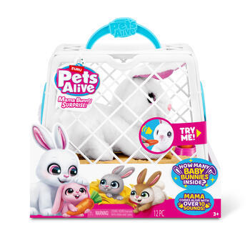 PETS ALIVE Игровой набор Mama&Baby Surprise Bunny (9554Z)