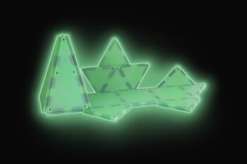 MAGNA-TILES Магнитный конструктор Magna Qubix светящийся в темноте, 16 деталей (18816)