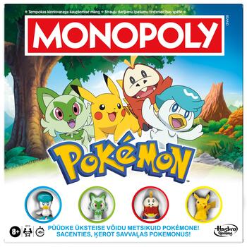 MONOPOLY Galda spēle Pokemon (Latviešu un igauņu val.) (G0716EL)