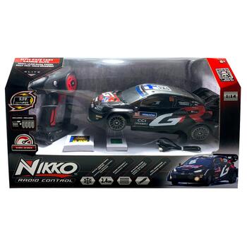NIKKO Radiovadāma automašīna Toyota GR #69 Kalle Rovanperä, mērogs 1:14 (10415N)
