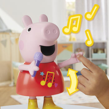 PEPPA PIG интерактивная игрушка Говорящая и Поющая Пеппа (на английском языке) (G0518)