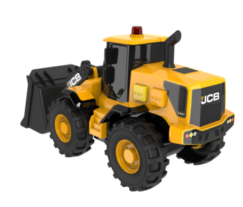 JBC Mazs Riteņu iekrāvējs ar gaismu un skaņu, 15cm (1416620.V19)