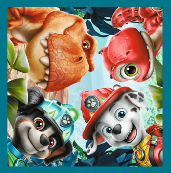 TREFL PAW PATROL Комплект пазлов 3 в 1 (34903T)