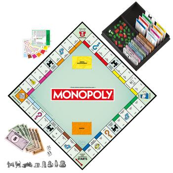 MONOPOLY Galda spēle Classic Refresh (Latviešu val.) (G0009LAT)
