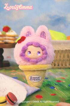LOVELY EMMA Мягкий брелок-сюрприз - Scoop Ice Cream Series (11128LE)