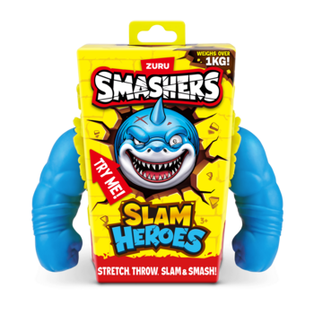 SMASHERS Slam Heroes тянущаяся фигурка Акула, 18 cm (74146)