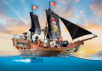 PLAYMOBIL PIRATES Large Pirate Ship 71530 (71530P)