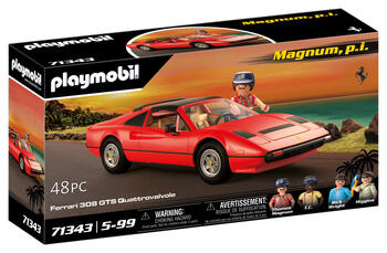 PLAYMOBIL MOVIE CAR Magnum, p.i. Ferrari 308 71343 (71343P)