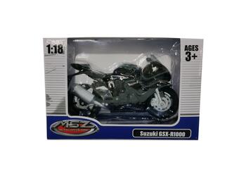 MSZ металлическая модель SUZUKI GSR-R1000 1:18 (67703)