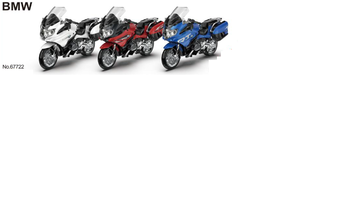 MSZ BMW R 1250 RT, 1:18 (67722M)