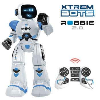 XTREM BOTS интерактивный робот Robbie Bot 2.0 (XT3803272)