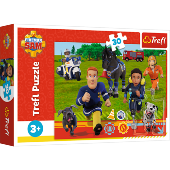 TREFL FIREMAN SAM Пазл Пожарник Сэм, 30 шт. (18297T)