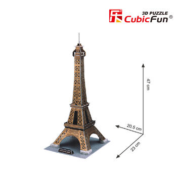 CUBICFUN 3D пазл Эйфелева Башня (Париж) (C044H)
