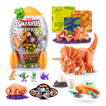 SMASHERS Игровой набор Dinos VS Aliens (74141)